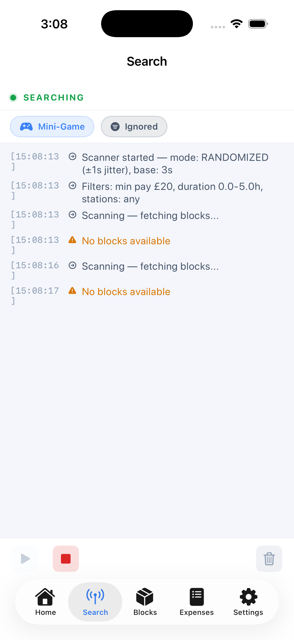 Delivery Logs